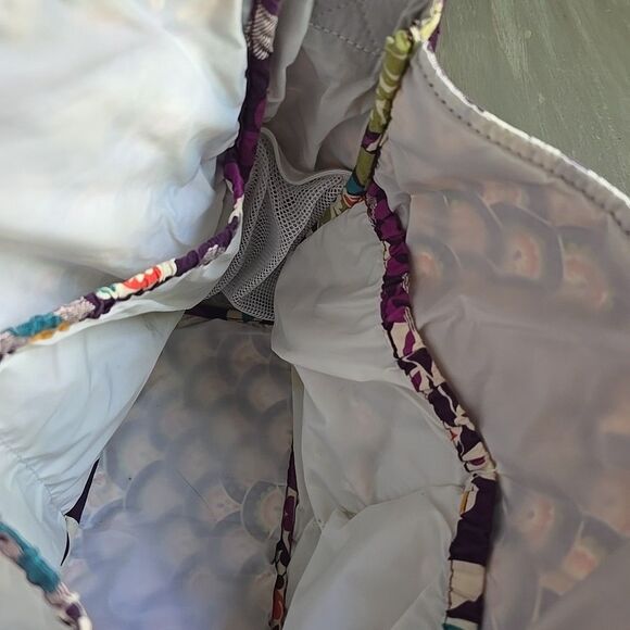 VERA BRADLEY Diaper Baby Bag w/Changing Pad Travel Duffle Purple Plum Crazy - Picture 8 of 15